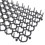12Pcs Cat Deterrent Mat Anti Cat Dog Network Indoor Outdoor Repellent Training Plastic Spike Mat for Keeping Away Cats Dogs Protecting Plants - Extra Image