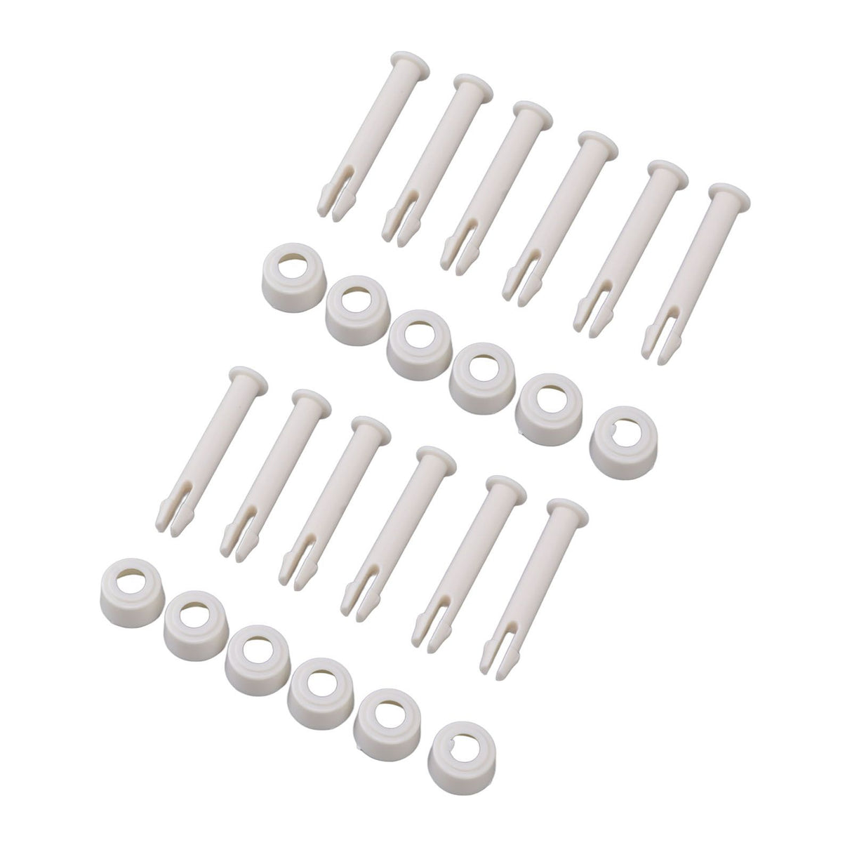 12 Pack Bracket Swimming Pool Fitting Kit Joint Nail Bolt Pin PVC Practical Joint Pin for INTEX 28270 28272 5.5cm/2.2in