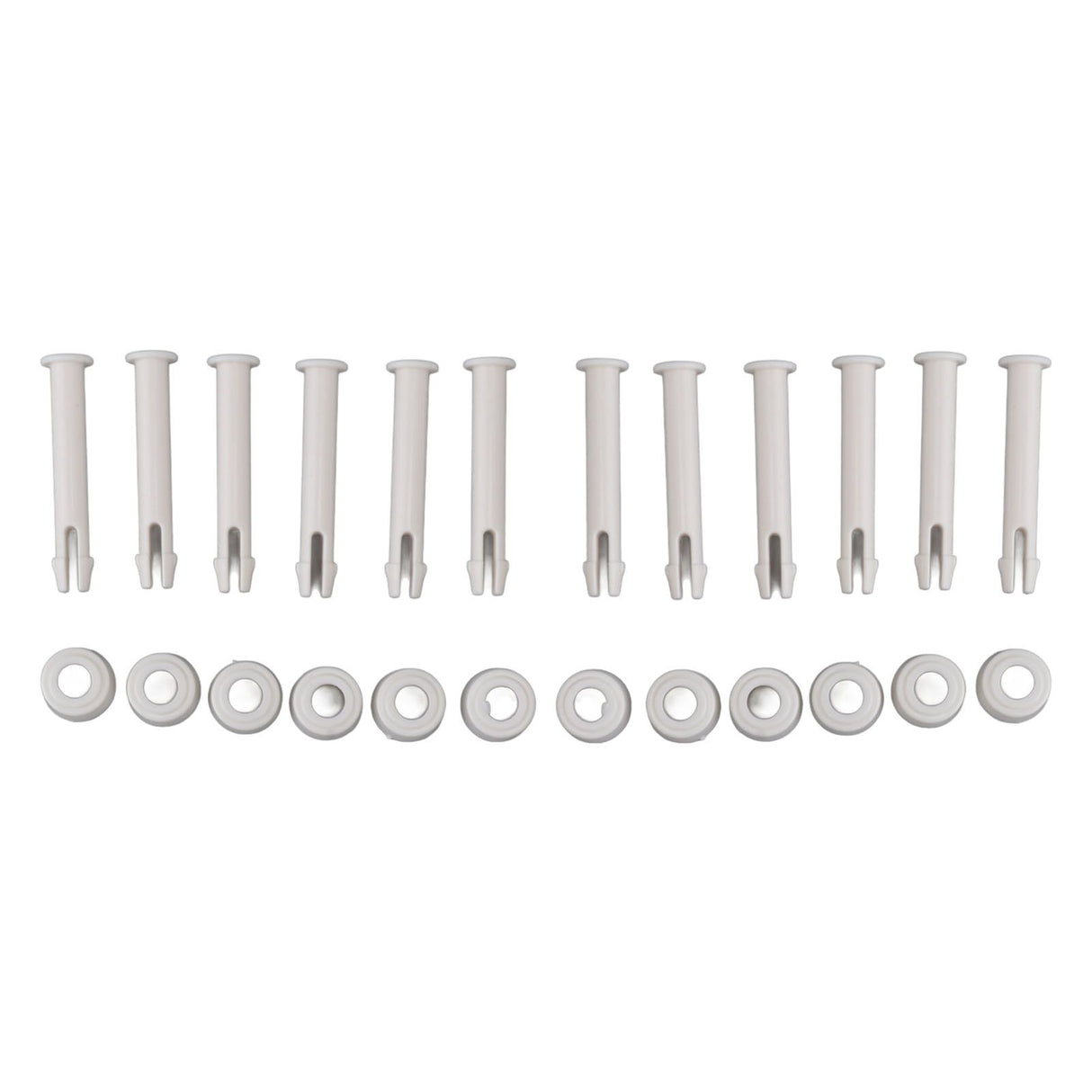 12 Pack Bracket Swimming Pool Fitting Kit Joint Nail Bolt Pin PVC Practical Joint Pin for INTEX 28270 28272 6cm/2.4in