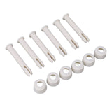 12 Pack Bracket Swimming Pool Fitting Kit Joint Nail Bolt Pin PVC Practical Joint Pin for INTEX 28270 28272 6cm/2.4in