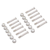 12 Pack Bracket Swimming Pool Fitting Kit Joint Nail Bolt Pin PVC Practical Joint Pin for INTEX 28270 28272 6cm/2.4in - Extra Image