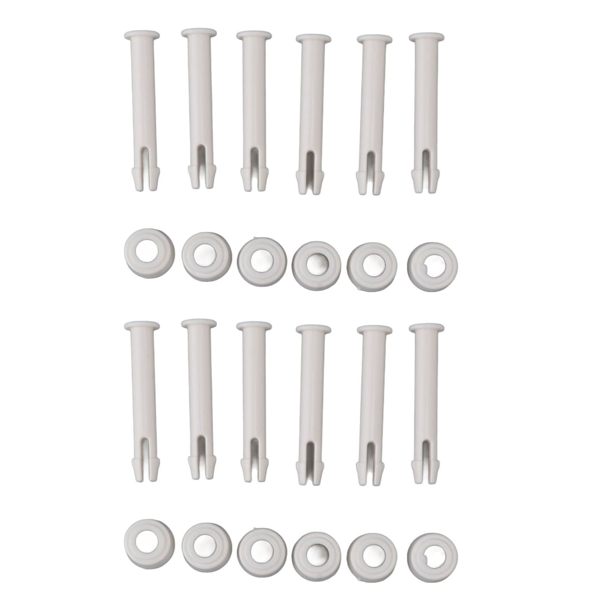 12 Pack Bracket Swimming Pool Fitting Kit Joint Nail Bolt Pin PVC Practical Joint Pin for INTEX 28270 28272 7cm/2.8in