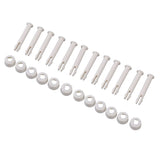 12 Pack Bracket Swimming Pool Fitting Kit Joint Nail Bolt Pin PVC Practical Joint Pin for INTEX 28270 28272 7cm/2.8in