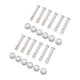 12 Pack Bracket Swimming Pool Fitting Kit Joint Nail Bolt Pin PVC Practical Joint Pin for INTEX 28270 28272 7cm/2.8in