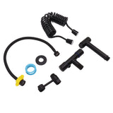 Bathroom Handheld Bidet Sprayer Kit Bidet Toilet Sprayer with Hose for Women Feminine Wash Black