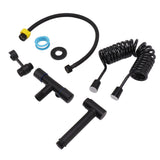 Bathroom Handheld Bidet Sprayer Kit Bidet Toilet Sprayer with Hose for Women Feminine Wash Black