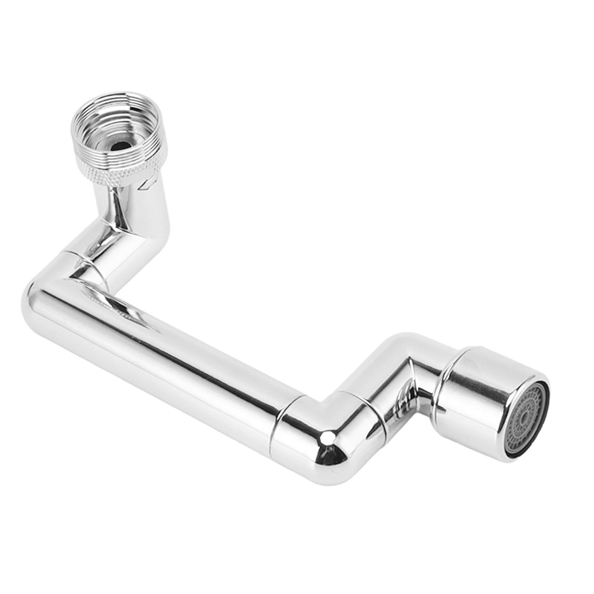 Faucet Extender Chrome Copper ABS Telescopic Swivel Faucet Tap Extension for Kitchen Wash Basin