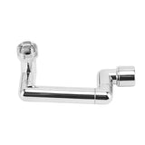 Faucet Extender Chrome Copper ABS Telescopic Swivel Faucet Tap Extension for Kitchen Wash Basin
