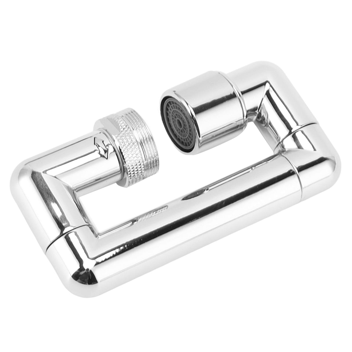 Faucet Extender Chrome Copper ABS Telescopic Swivel Faucet Tap Extension for Kitchen Wash Basin