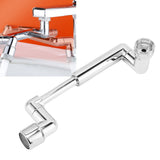 Faucet Extender Chrome Copper ABS Telescopic Swivel Faucet Tap Extension for Kitchen Wash Basin
