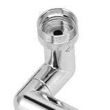Faucet Extender Chrome Copper ABS Telescopic Swivel Faucet Tap Extension for Kitchen Wash Basin - Extra Image