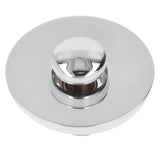 Bathroom Sink Stopper Press Popping Up Anti Clogging Brass Stainless Steel Basin Sink Drain Plug - Side View