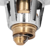 Bathroom Sink Stopper Press Popping Up Anti Clogging Brass Stainless Steel Basin Sink Drain Plug