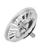 Kitchen Sink Strainer Basket Thickening Stainless Steel Sink Stopper for Standard Drains - Side View