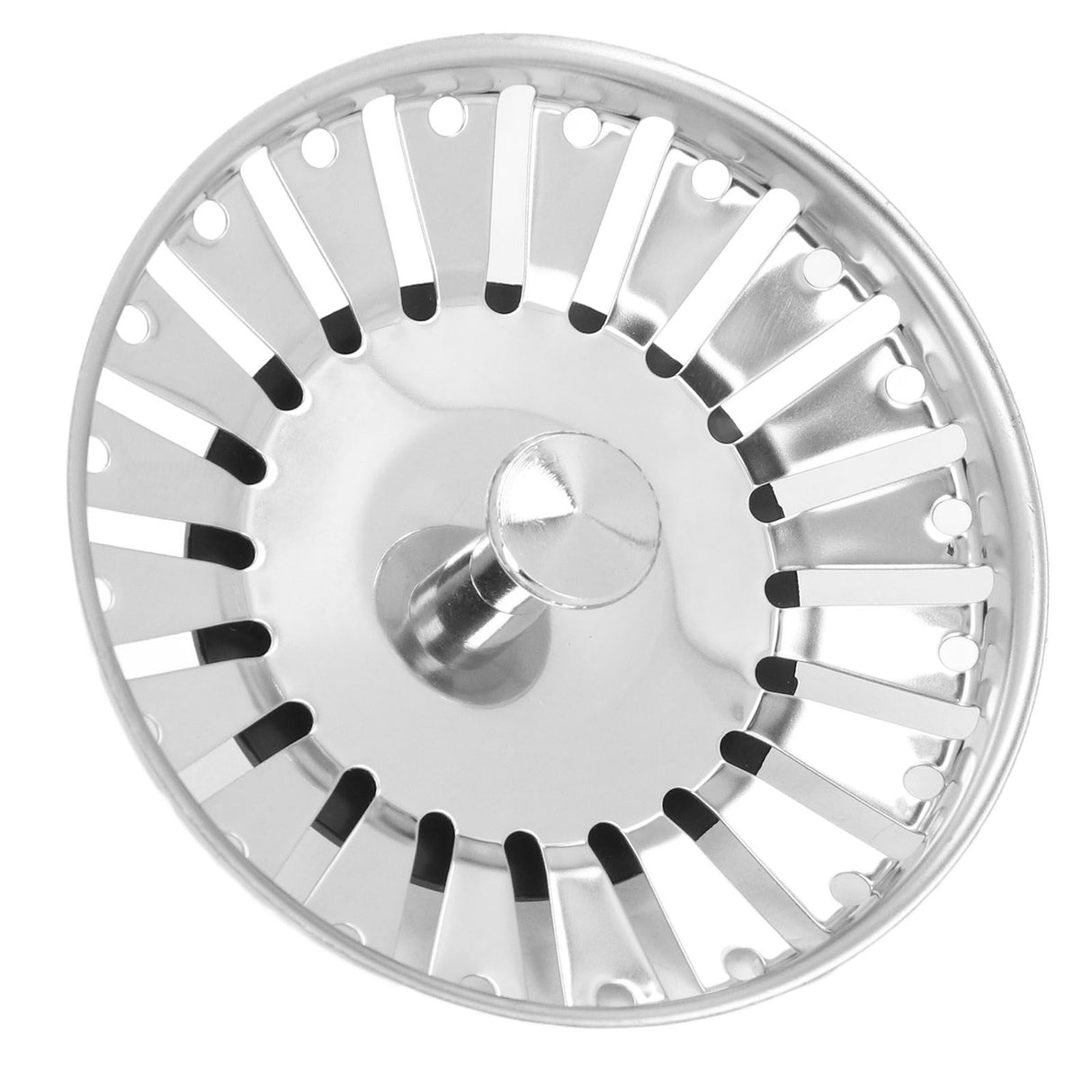 Kitchen Sink Strainer Basket Thickening Stainless Steel Sink Stopper for Standard Drains