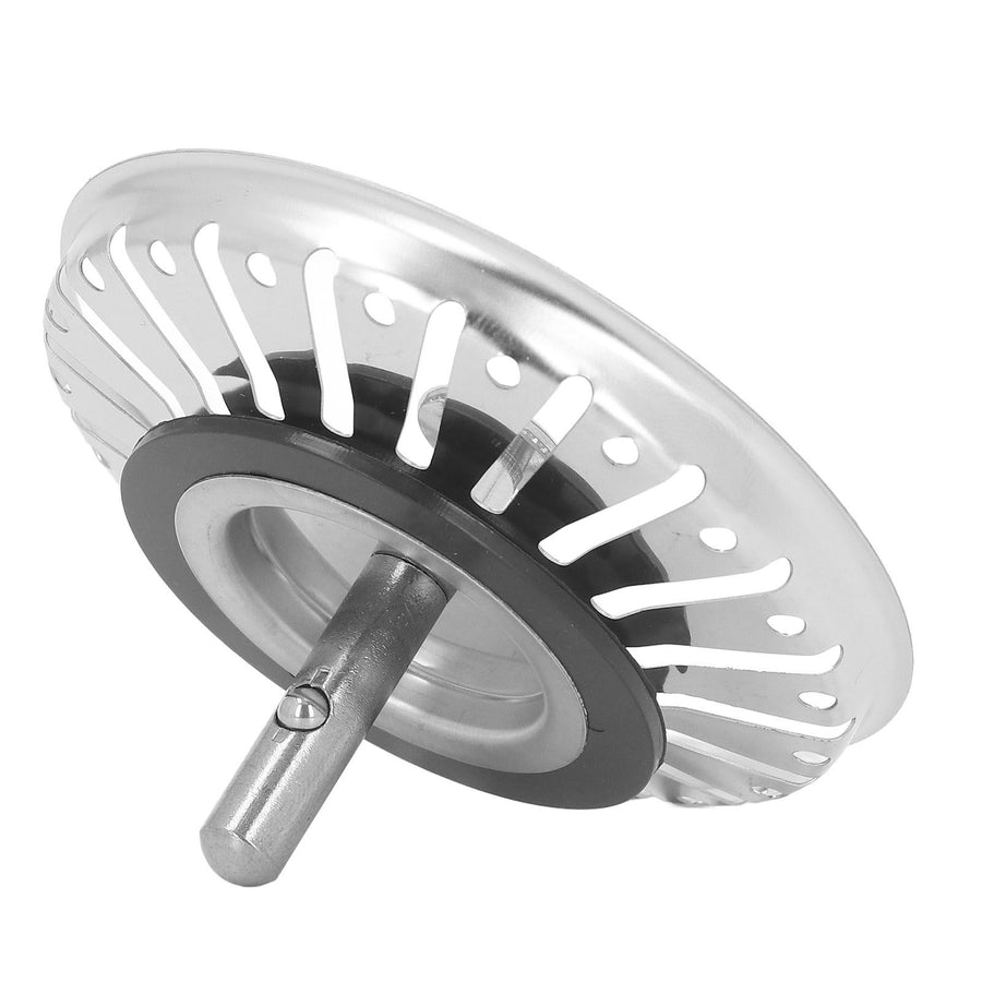 Kitchen Sink Strainer Basket Thickening Stainless Steel Sink Stopper for Standard Drains