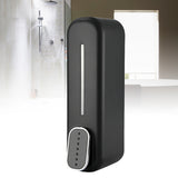 Wall Mounted Liquid Soap Box Manual 300ml Smooth Surafce for Kitchens Dining Rooms Hospitals Bathrooms Black