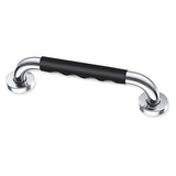 Safety Grab Bar 33.5cm Bathroom Anti Slipping Shower Handle Stainless Steel Silicone Cover Grab Bar - Side View