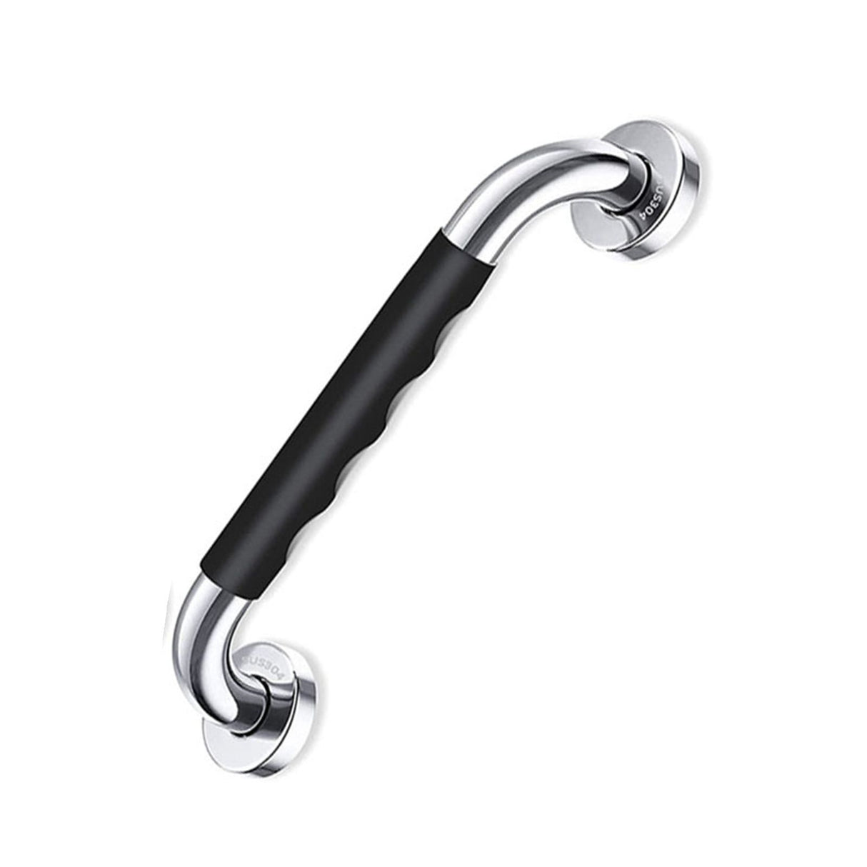 Safety Grab Bar 33.5cm Bathroom Anti Slipping Shower Handle Stainless Steel Silicone Cover Grab Bar