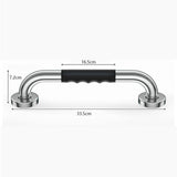 Safety Grab Bar 33.5cm Bathroom Anti Slipping Shower Handle Stainless Steel Silicone Cover Grab Bar