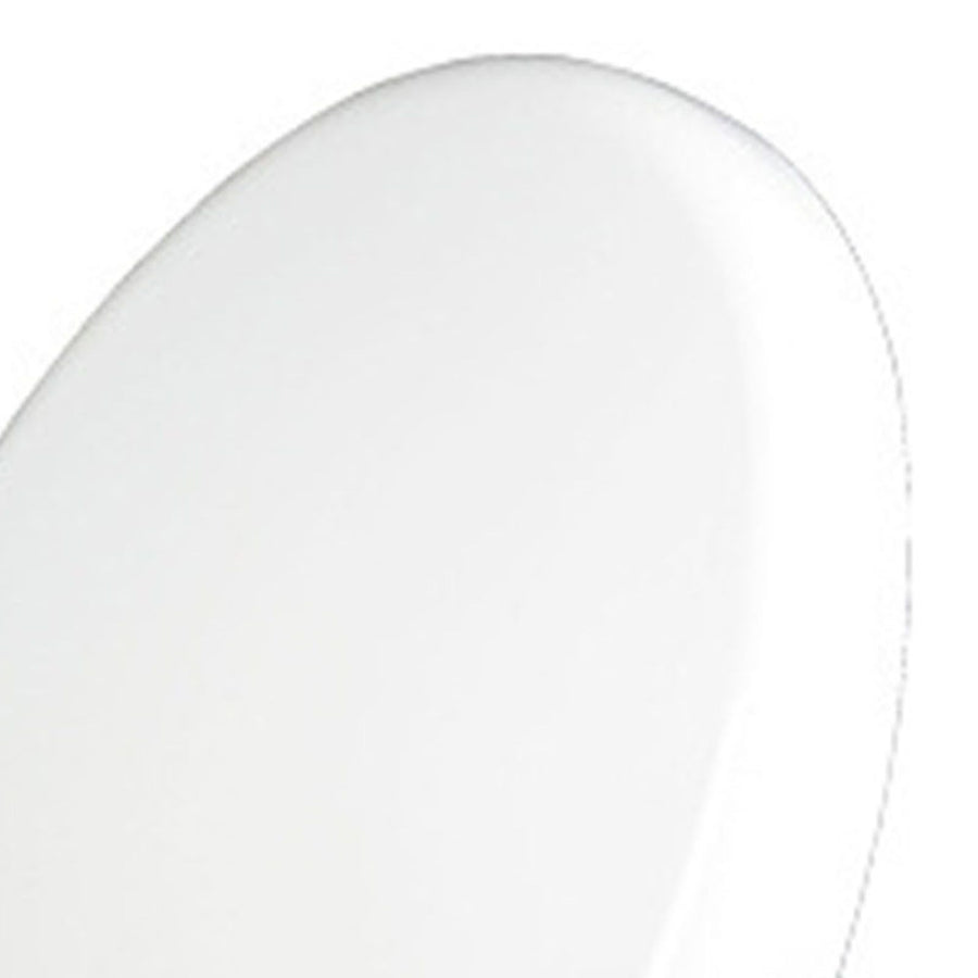 Slow Close Toilet Seat Thickened White PP Quick Installation Household Toilet Lid for Replacement