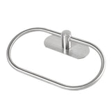 Towel Ring Holder Stainless Steel Bath Hand Towel Holder Vintage Wall Mounted Bathroom Towel Rack for Home Hotel - Front View