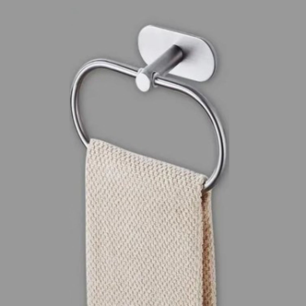 Towel Ring Holder Stainless Steel Bath Hand Towel Holder Vintage Wall Mounted Bathroom Towel Rack for Home Hotel