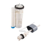 20cm Toilet Replacement Flush Valves Fill Valve with Push Button Universal Water Saving Toilet Repair Kit