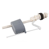 20cm Toilet Replacement Flush Valves Fill Valve with Push Button Universal Water Saving Toilet Repair Kit - Rear View