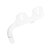 Ultra Slim Bidet Toilet Seat Attachment Dual Nozzle Self Cleaning Feminine Butt Wash Bidet Attachment 3/8 Inch Tee