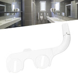 Ultra Slim Bidet Toilet Seat Attachment Dual Nozzle Self Cleaning Feminine Butt Wash Bidet Attachment 3/8 Inch Tee