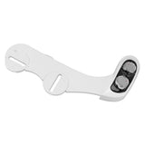 Dual Nozzle Hot Cold Bidet ABS Toilet Bidet Attachment with Temperature Digital Display for Bathroom - Close-Up Angle
