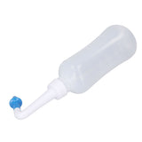 Nose Wash Cleaner 300ml Nasal Nose Wash Bottle for Household Adults Children Cleaning Blue Nose with One Hole - Top-Down View