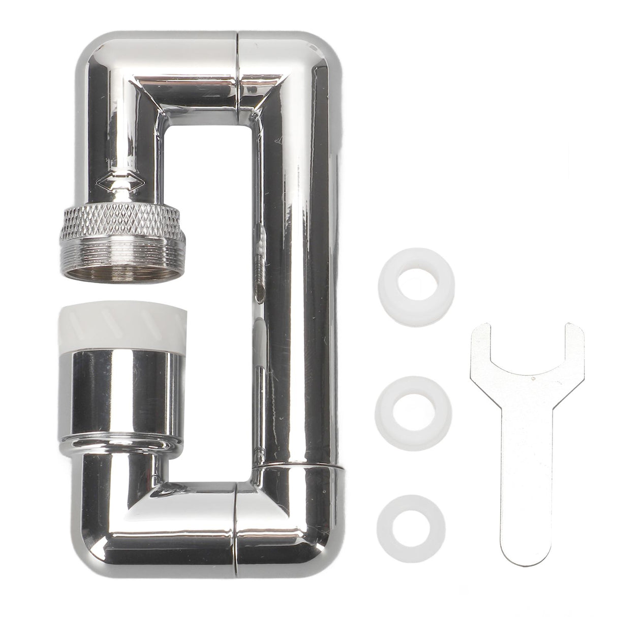 Faucet Extender Retractable Rotating Universal Sink Faucet Aerator for Kitchen Bathroom