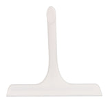Glass Wiper with Non Slip Handle Silicone Window Cleaner Squeegee for Bathroom Windows Kitchen Mirror White