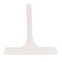 Glass Wiper with Non Slip Handle Silicone Window Cleaner Squeegee for Bathroom Windows Kitchen Mirror White