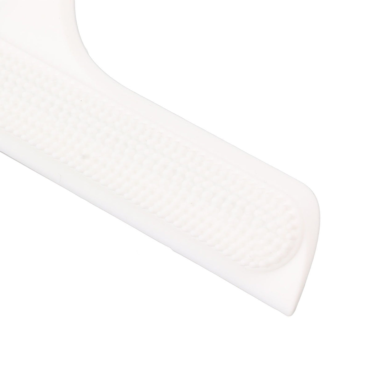 Glass Wiper with Non Slip Handle Silicone Window Cleaner Squeegee for Bathroom Windows Kitchen Mirror White