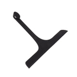 Glass Wiper with Non Slip Handle Silicone Window Cleaner Squeegee for Bathroom Windows Kitchen Mirror Black