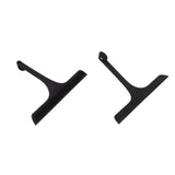 Glass Wiper with Non Slip Handle Silicone Window Cleaner Squeegee for Bathroom Windows Kitchen Mirror Black - Extra Image