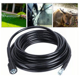 High Pressure Water Hose Rubber Flexible Explosion Proof Washer Pipe for Home Garden 10m
