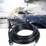 High Pressure Water Hose Rubber Flexible Explosion Proof Washer Pipe for Home Garden 10m - Extra Image