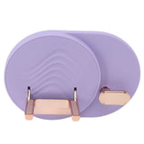 Hair Dryer Shelf Wall Mounted Space Saving Punching Free Cable Storage Blow Dryer Holder for Bathroom Purple