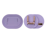 Hair Dryer Shelf Wall Mounted Space Saving Punching Free Cable Storage Blow Dryer Holder for Bathroom Purple - Extra Image