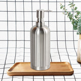 Lotion Bottle Stainless Steel Large Capacity Multi Use Pump Bottle Soap Dispenser for Kitchen Bathroom