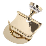 Toilet Paper Holder Gold Vintage Exquisite Stainless Steel Tissue Roll Hanger for Bathroom Kitchen - Extra Image