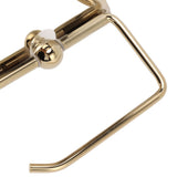 Toilet Paper Holder Gold Vintage Exquisite Stainless Steel Tissue Roll Hanger for Bathroom Kitchen - Extra Image