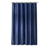 Waterproof Shower Curtain with Hooks Modern Thicken Polyester Shower Curtain for Home Hotel Bathroom Dark Blue