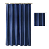 Waterproof Shower Curtain with Hooks Modern Thicken Polyester Shower Curtain for Home Hotel Bathroom Dark Blue