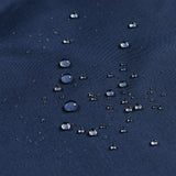 Waterproof Shower Curtain with Hooks Modern Thicken Polyester Shower Curtain for Home Hotel Bathroom Dark Blue - Low Angle