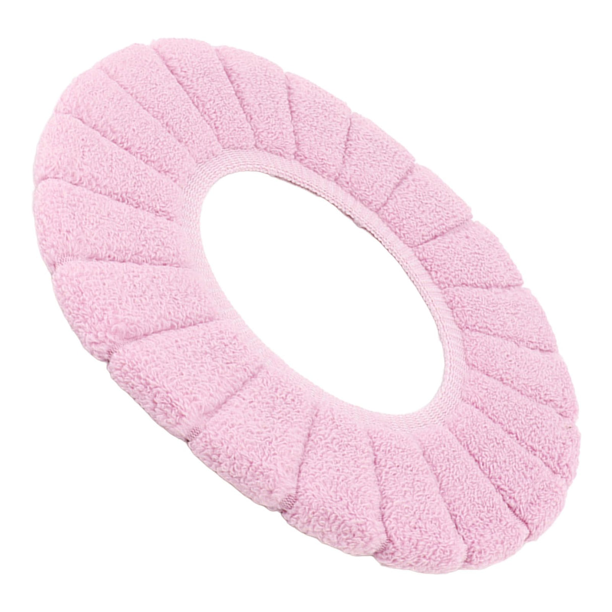 Toilet Seating Cover Warm Soft Comfortable Washable Reusable Non Slip Toilet Seating Pad Replacement Pink